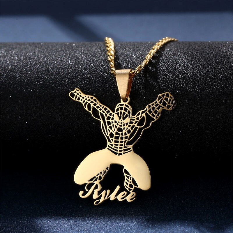 Spider Man Necklace